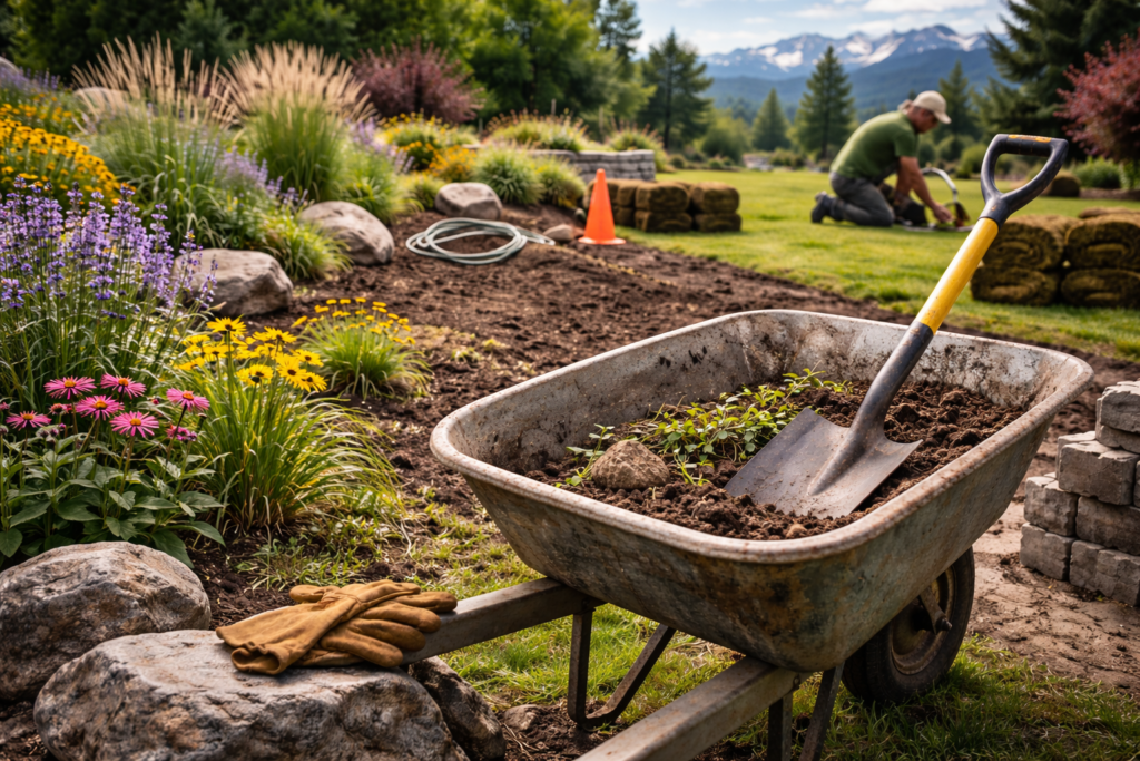 featured image for landscaping challenges in Calgary